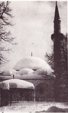 kizlar agina džamija, pod snijegom