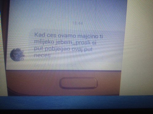 prijetnja k. gaziću